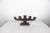 1940s Vintage Carved Wood Candelabra Handmade Wooden Candle Holder Scandinavian Folk Art For Sale - Image 5 of 10