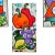 Red Hand-Painted Ceramic Tiles from Vallauris, 1980, Set of 3 For Sale - Image 8 of 11
