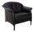 Scarlett Lounge Chair in Black Leather from Walter Knoll / Wilhelm Knoll For Sale