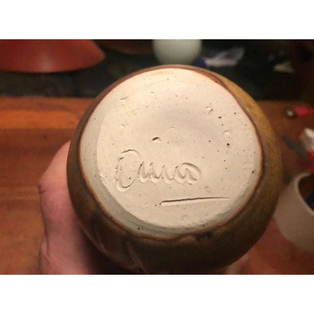 Danish Ceramic Vase by Aino Grib, 1970s For Sale - Image 4 of 9