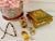 Pistachio Vintage Italian Burl Elm Marquetry Footed Jewelry Music Box “ Playing Memory “ With Reuge Swiss Movement For Sale - Image 8 of 13