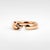 Cartier Panthère De Cartier 18k Rose Gold Panther Cuff Ring With Emerald Eyes, Size 6.5 For Sale In New York - Image 6 of 7