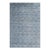 9x12 Versatile Agra Blue Allover Trellis Geometric Modern Hand Knotted Wool Rug For Sale