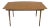 Mid-Century Modern Widdicomb Walnut Dining Table with Two Extension Boards Leaves For Sale - Image 10 of 10