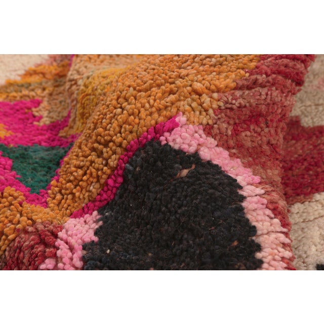 Contemporary Boujad Moroccan Rug, 09'11 X 13'04 For Sale In Dallas - Image 6 of 10