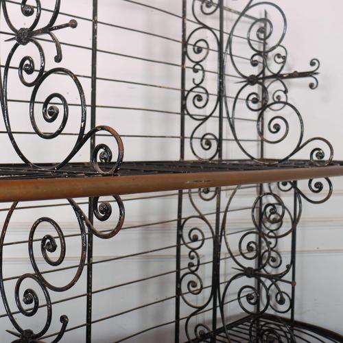 Black Antique French Patisserie Rack, 1800s For Sale - Image 8 of 10