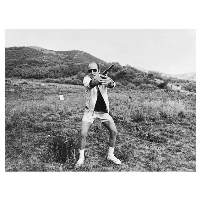 'Hunter S. Thompson' Unframed Archival Pigment Print For Sale