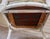 Late 20th Century Faux Bamboo and Cane Backed Armed Side / Accent Chairs in Off White With Upholstered Seat - A Pair For Sale - Image 12 of 12