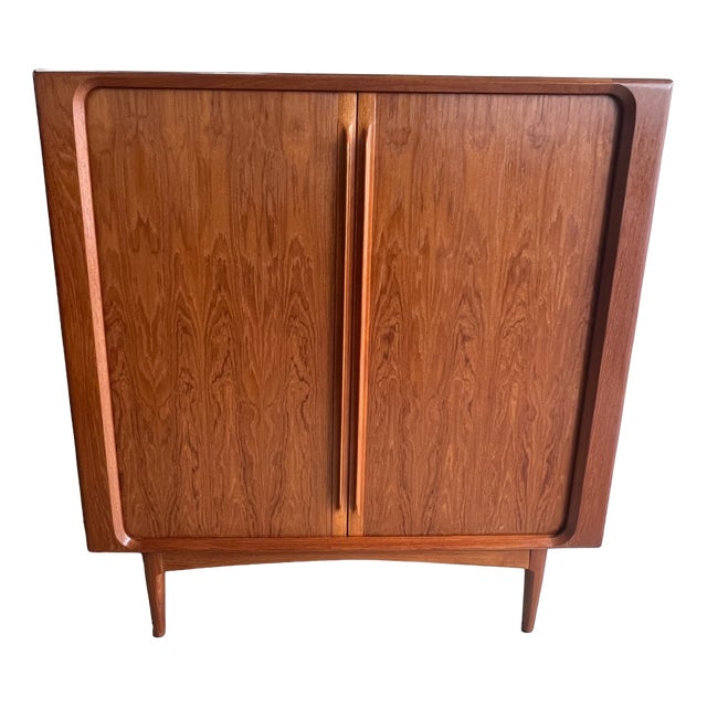 Vintage Danish Teak Highboard from Bernhard Pedersen & Søn, 1960s For Sale