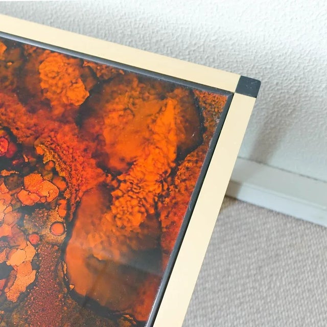 Danish Lava Pattern Coffee Table, 1970s For Sale - Image 6 of 10