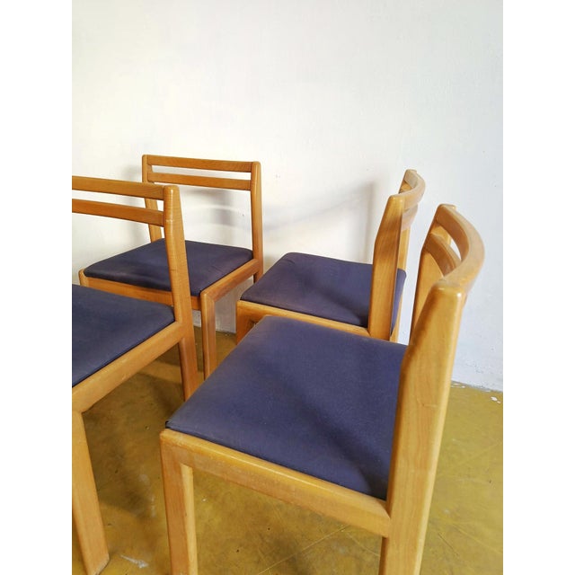 Danish Chairs, 1950s, Set of 4 For Sale - Image 4 of 5