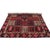 Ivory Vintage Persian Bakhtiari Kheshti Garden Panel Rug, 6’7” X 7’8 For Sale - Image 8 of 9