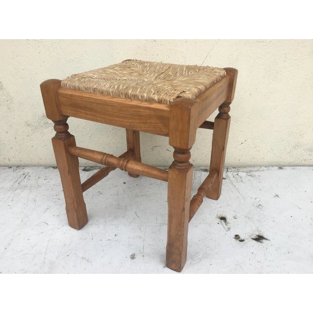 1980s Straw Stool, Germany, 1980s For Sale - Image 5 of 18