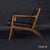 Pair of Otto Gerdau Italian 1950s Lounge Chairs in New Black Leather For Sale - Image 10 of 18