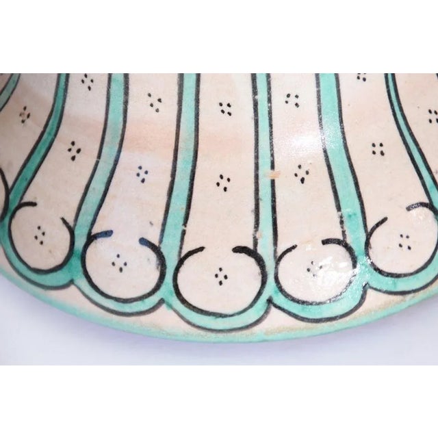 Ceramic Moroccan Ceramic Glazed Covered Urn Handcrafted in Fez Morocco For Sale - Image 7 of 12