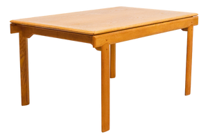 Danish Extendable Oak Dining Table from Bramin, 1960s
