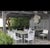 A tour de force set of 6 armchair design in black and white- exquisite in style and artistry. Mario Papperzini style...