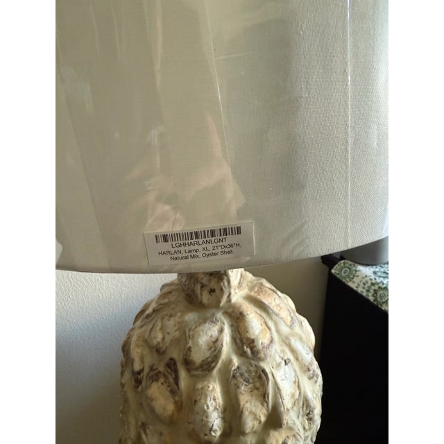 This stunning Made Goods Harlan Lamp is larger than the standard table version — standing at an impressive 36 inches tall,...