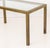 Late 20th Century Late 20th Century Modern Glass Top Brass Dining Table For Sale - Image 5 of 7