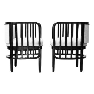 Art Nouveau Mundus Armchairs by Marcel Kammerer for Mundus, 1910, Set of 2 For Sale