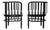 Art Nouveau Mundus Armchairs by Marcel Kammerer for Mundus, 1910, Set of 2 For Sale