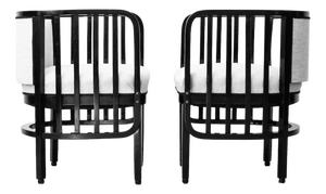 Art Nouveau Mundus Armchairs by Marcel Kammerer for Mundus, 1910, Set of 2