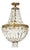1920s French Louis XVI Crystal and Gilt Bronze Basket Chandelier For Sale