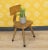 Rustic Children's Chair in Wood, 1960s For Sale - Image 9 of 11