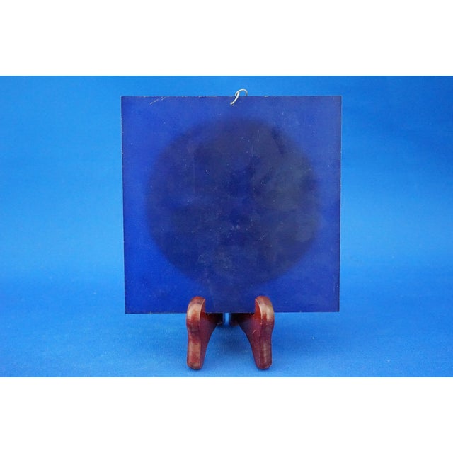 Vintage Lava Stone and Enamel Plaque by Mario Marinelli, 1950s For Sale - Image 17 of 18