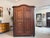 Baroque Hall Cabinet in Oak Wood For Sale - Image 4 of 18