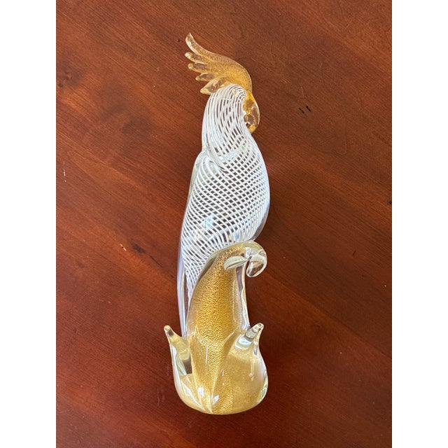 Mid-Century Murano Style Glass Birds— A Pair For Sale - Image 11 of 11