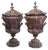 Italian Monumental Carved Urns, Set of 2 For Sale