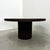 Vintage 70s Chocolate Brown Cork Round Dining Table – MCM Postmodern Retro 80s For Sale In Palm Springs - Image 6 of 10