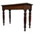 Brown Antique English Oak Side Table, 1900s For Sale - Image 8 of 10