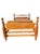 Mid-20th Century Conant Ball Solid Wild Cherry Full Size Semi Post Bed For Sale - Image 10 of 10