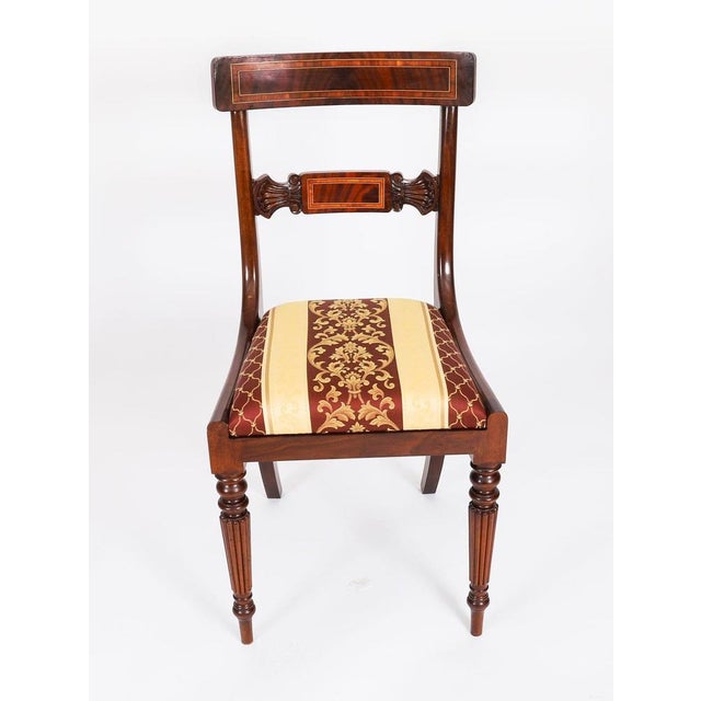 Vintage Regency Revival Dining Table and Chairs by William Tillman, 1980s, Set of 11 For Sale - Image 17 of 18