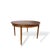 Vintage Danish Round Extending Dining Table For Sale - Image 5 of 9
