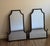 Elevate your home with this elegant pair of Uttermost faux bamboo pagoda wall mirrors, each retaining its original...