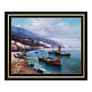 Mid 20th Century Going Fishing, Claudio Simonetti For Sale