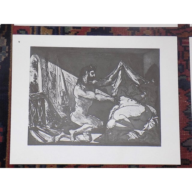 1980s Vintage Mid Century Modern Picasso Lithographs - Set of 9 For Sale - Image 5 of 7