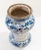 Blue 17th Century Italian Blue and White Majolica Maiolica Faience Albarello Drug Jar For Sale - Image 8 of 12