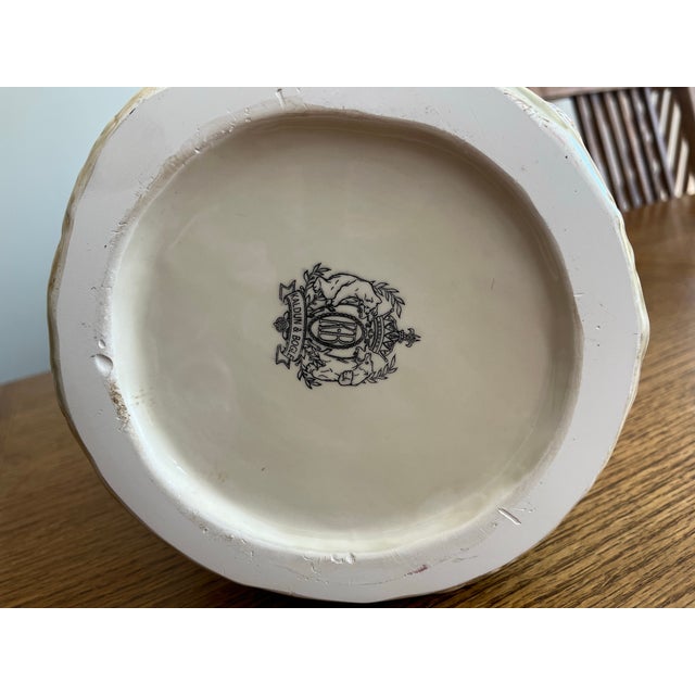 2000 - 2009 Americana Arts & Crafts Rustic Majolica Pilgrim Figurines For Sale - Image 5 of 12