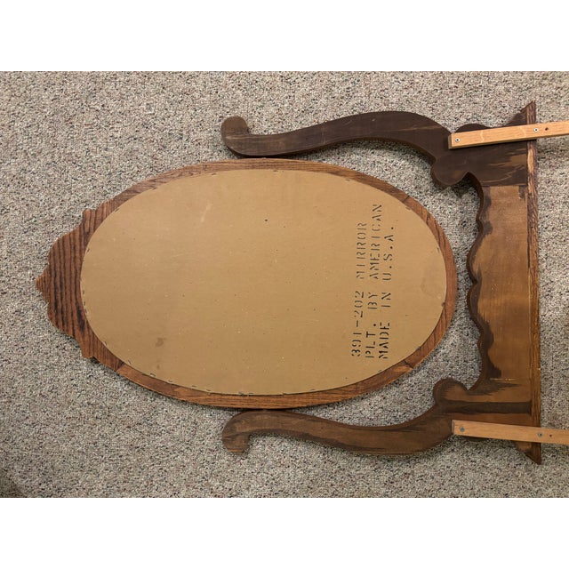 Lexington Furniture 1990s Lexington Victorian Sampler Washstand With Mirror For Sale - Image 4 of 4