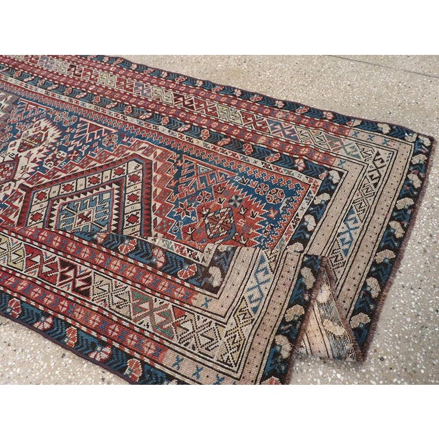 Galerie Shabab Collection Early 20th Century Caucasian Shirvan Rug For Sale - Image 9 of 10