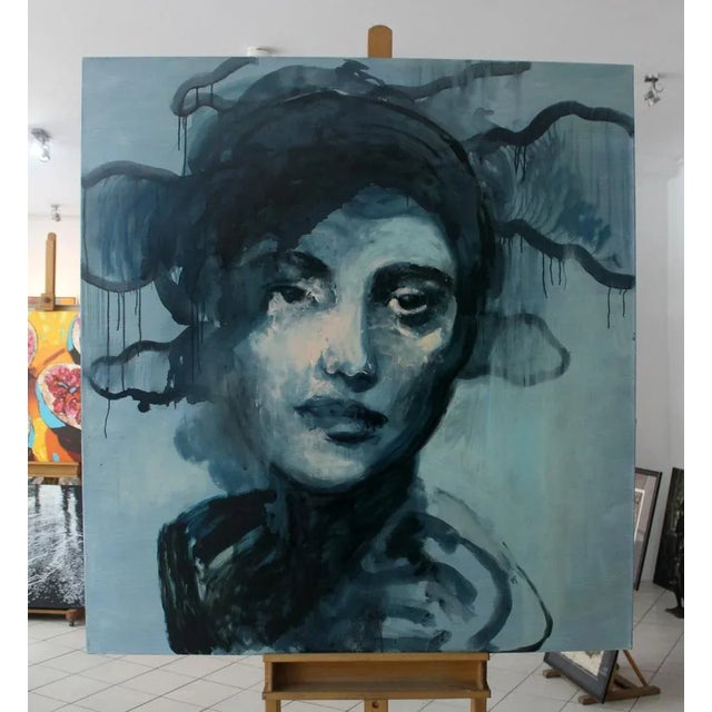 Joanna Rusinek, Woman VIII, 2017, Oil on Canvas For Sale - Image 4 of 5