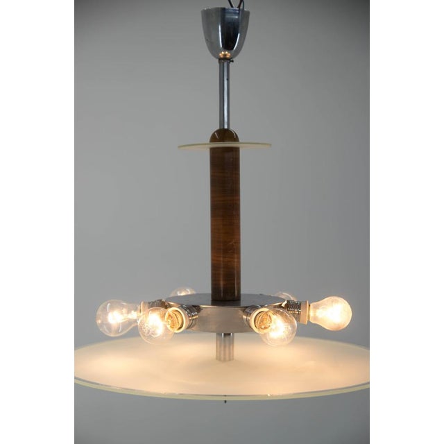 Gold Art Deco Ceiling Lamps, 1930s For Sale - Image 8 of 15