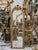 2020s Grand French Louis XV Floor Mirror With Cherub Crest & Gold Leaf Frame For Sale - Image 5 of 7