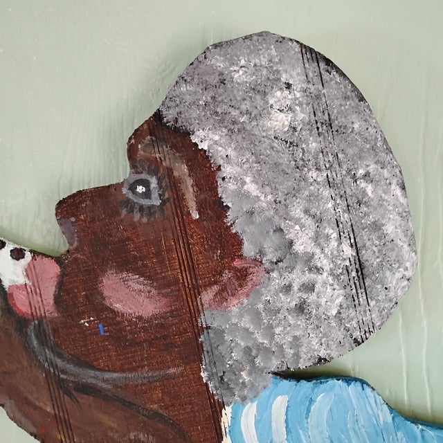 This vibrant cutout is an original work by the recognized American self-taught / outsider artist T.C. Boots. About the...