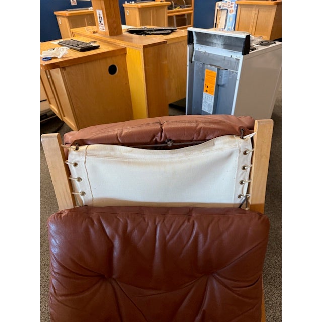 1960s Ingmar Relling Siesta Chair and Ottoman for Westnofa For Sale - Image 15 of 17