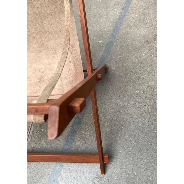 Mid-Century Foldable Magazine Holder in Teak, 1960s For Sale - Image 9 of 18